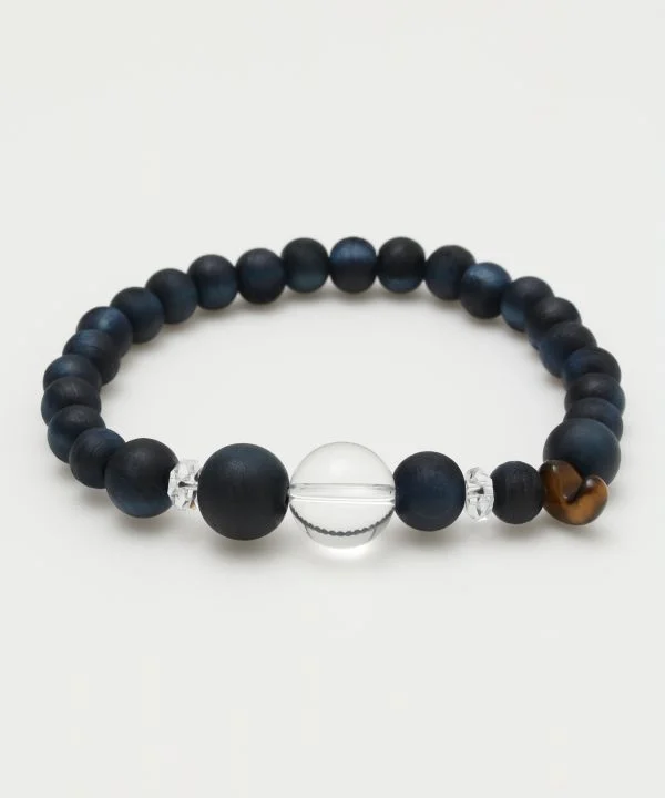 ladies-star-link-bracelets-AIZOME Cypress x MAGATAMA Tiger Eye Bracelet