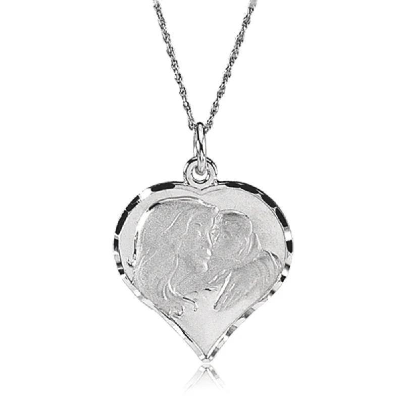 ladies-luxury-silver-necklaces-My Beautiful Child Necklace in Sterling Silver