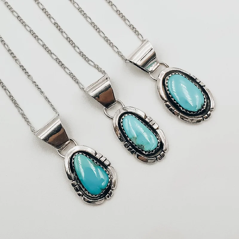 ladies-heart-layered-necklaces-Ocean Dreams Navajo boho necklace