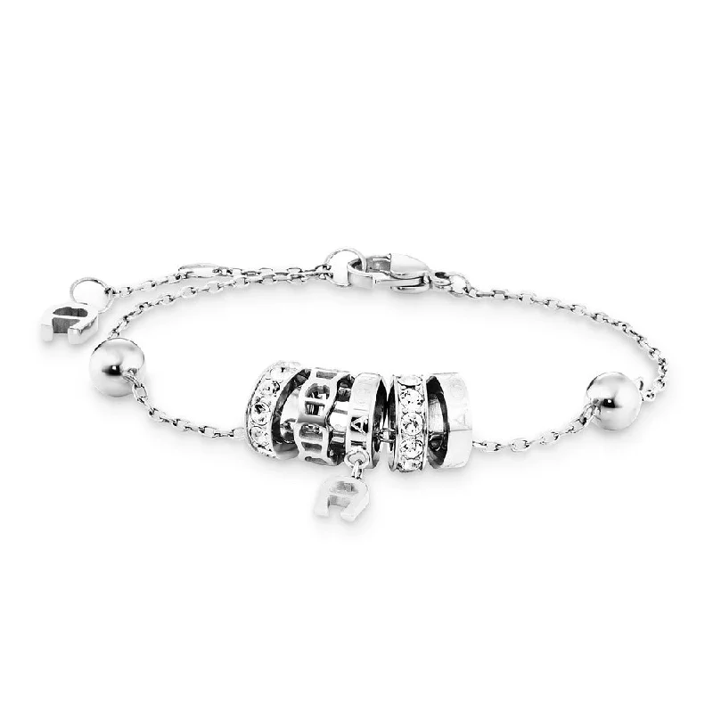 ladies-flower-bangle-bracelets-Women Aigner Bracelet