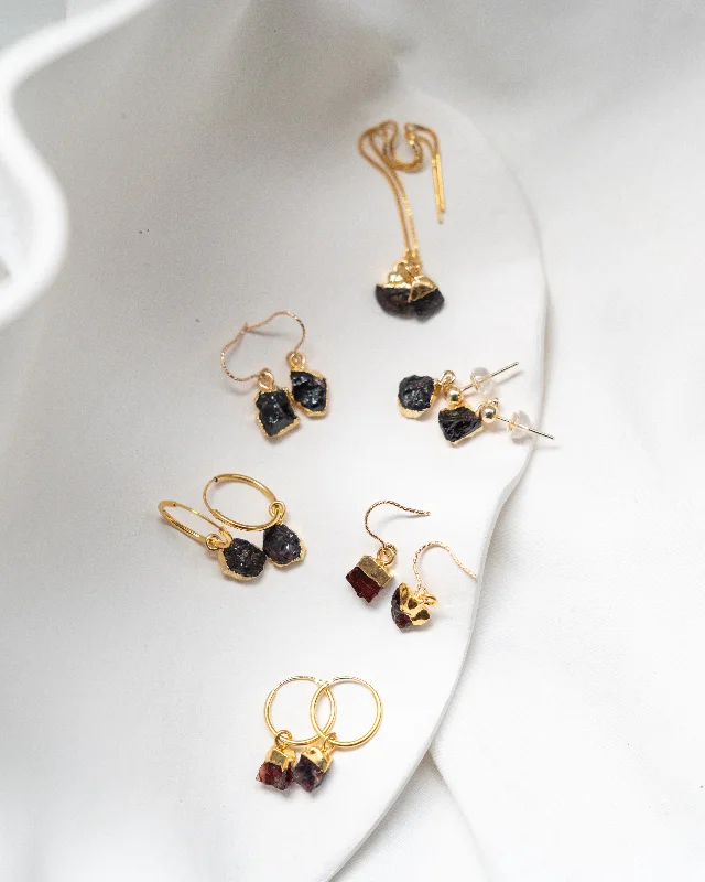 Ladies earrings for dreamers -January | Garnet Earrings