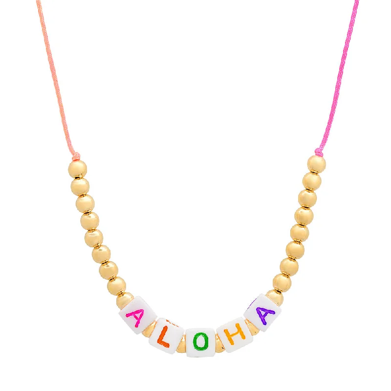 ladies-minimalist-diamond-necklaces-Tie dye custom name necklaces