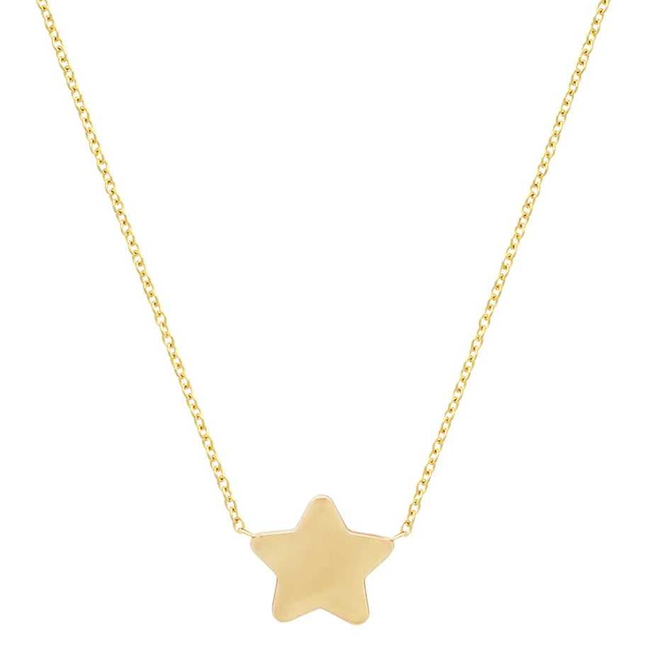 ladies-pearl-long-necklaces-Mini star necklace