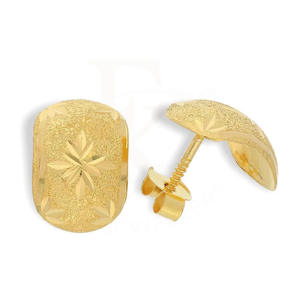 Ladies earrings with fin charms -Gold Earrings 18KT - FKJERN18K1864