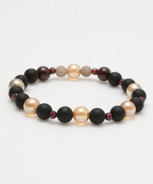 ladies-elegant-silver-bracelets-KAGARIBI - Golden Aura Bracelet