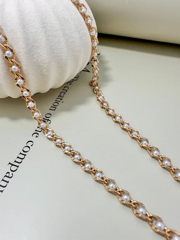 ladies-minimalist-rose-gold-necklaces-Velani Jewelry Pearl Eye Sophistication Necklace