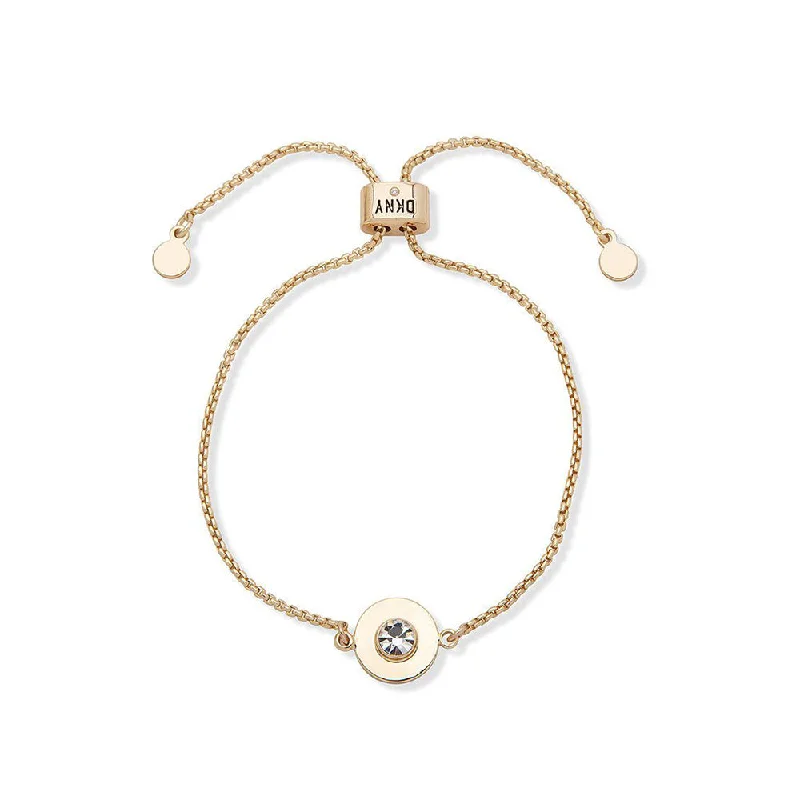 ladies-moon-gold-bracelets-Disc Women Bracelet