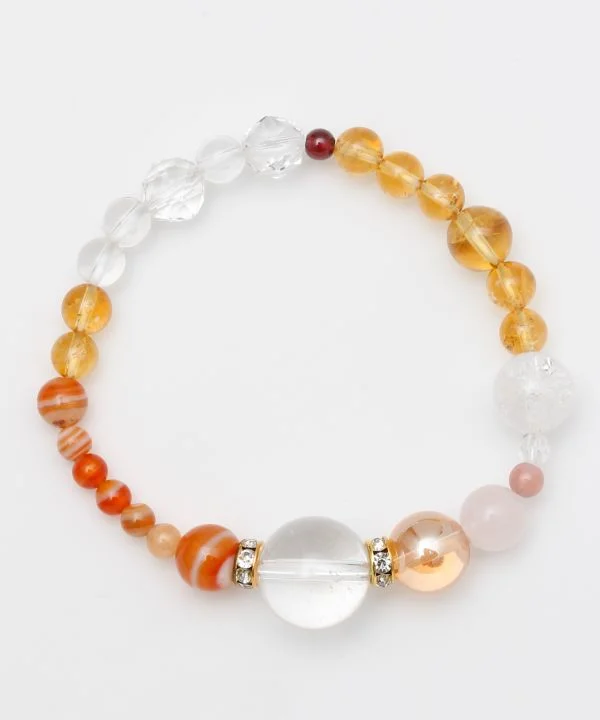 ladies-heart-link-bracelets-TAKOU - Sardonyx Bracelet