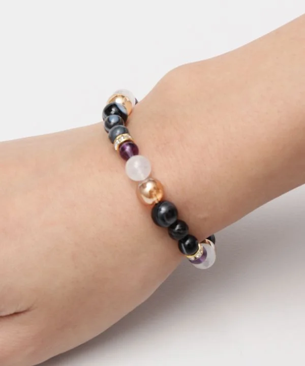 ladies-everyday-silver-bracelets-GEKKA - Eye Agate Bracelet